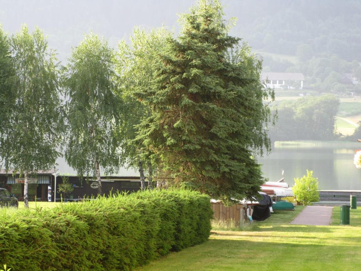 Kaernten Ossiacher See Apartment Zwei Zimmer Ferienwohnung Direkter Seezugang Strand Beheizte Schwimmhalle Боденсдорф Екстериор снимка